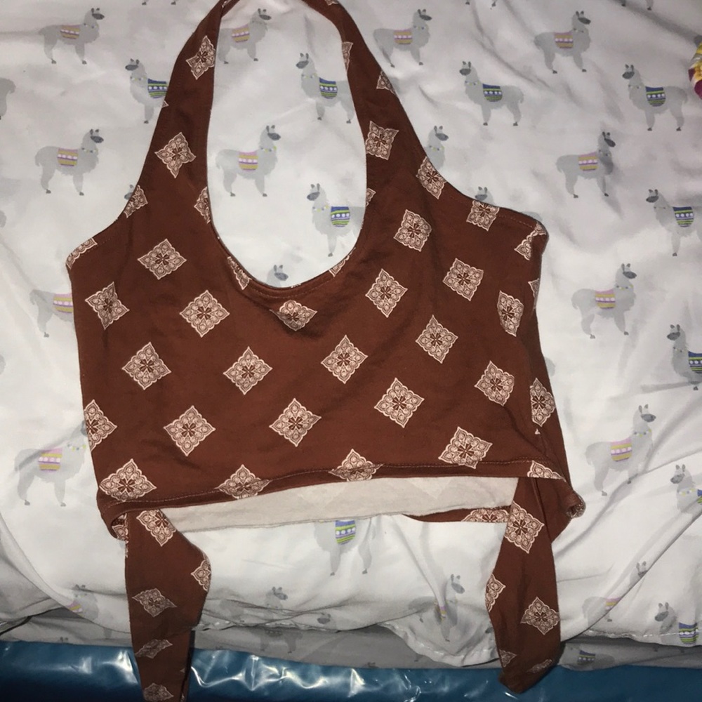 NWT CHARLOTTE RUSSE HALTER TOP